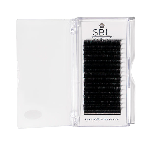 SBL Eyelash Extensions - Volume .05 Lash Single Length Tray -Volume Lash Extensions